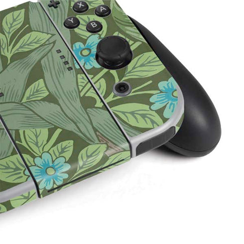 William Morris Forget-Me-Nots Nintendo Switch OLED (2021) Skin